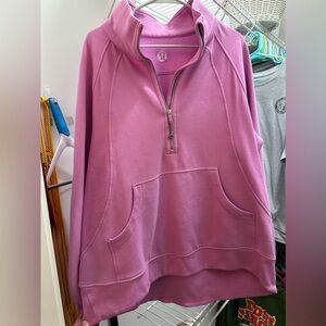 Lululemon Oversized Scuba Half Zip Long
